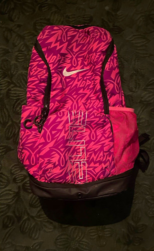 Nike elite backpack pink black - nike,